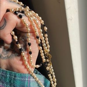 Miriam Haskell vintage pearl necklace